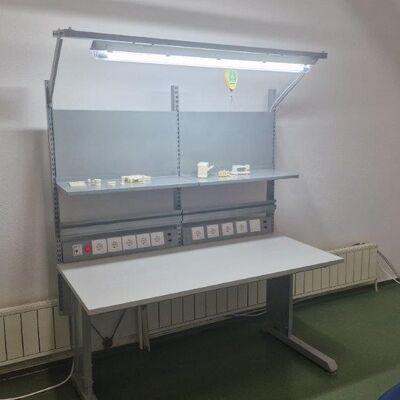 Persoonlijke ESD-werkbank Permanent antistatisch werkstation