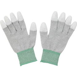 ESD Top Fit Handschoen Fabriek ESD Laboratorium Antistatische koolstofvezel PU Palm Fit Handschoenen ESD Handschoenen