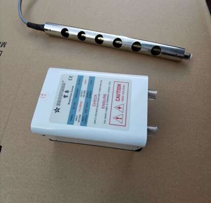 Industriële ioniserende balk statische eliminator.