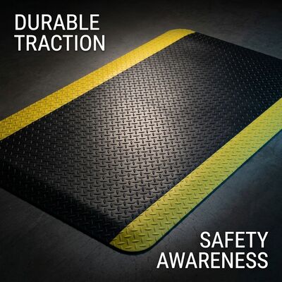Heavy Duty Commercial Anti Fatigue Rubber Floor Mat Beveled Edge Non Slip Bubble Top Werkstation Keuken Gebruik