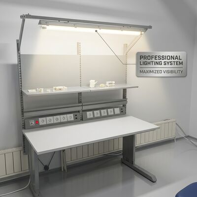 Heavy Duty Laboratory ESD Workbench Verstelbare antistatische werktafel voor elektronica herwerkingsstation