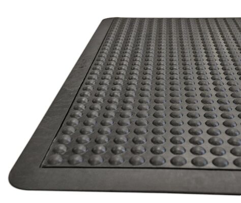 600 x 900 mm ESD Antivermoeidheidsmat met bubbels | Antislip Werkplaatsvloermat