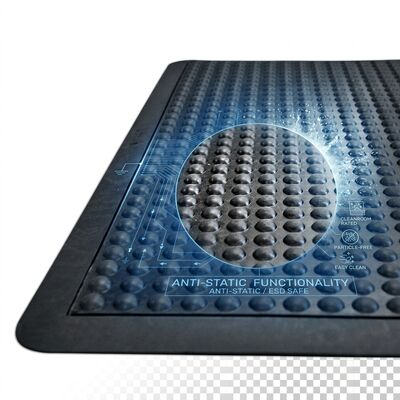 Anti-Static SPU PU Cleanroom Entrance Mat for ESD Electronic Production Area