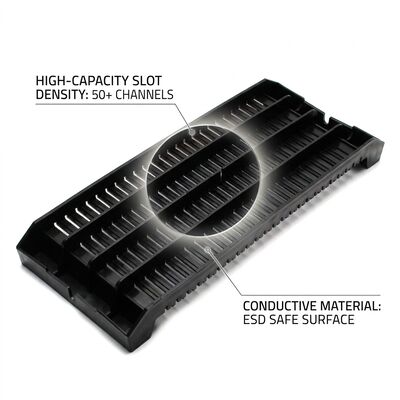 Roterende ESD Circulation PCB Rack Metal Frame voor opslag van SMT-circuitboards