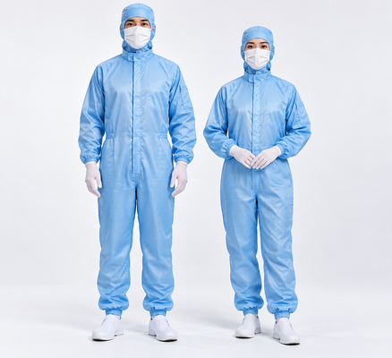 ESD Beschermende Overall voor Elektronica Halfgeleider Cleanroom