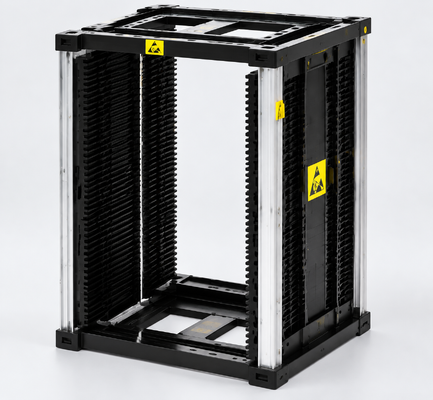 ESD Adjustable PCB Magazine Rack Anti Static SMT PCB Storage Rack