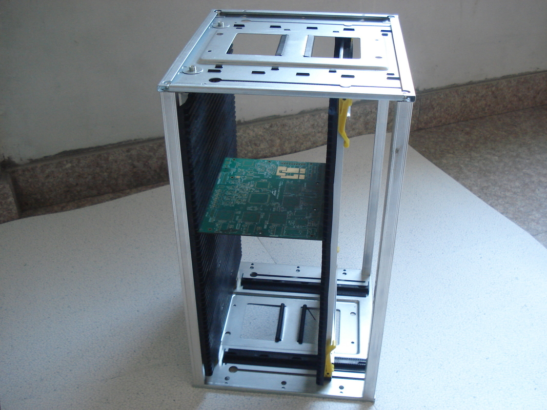 355*320*563mm Handle Type Metal ESD PCB Magazine Rack voor SMT en PCB assemblage