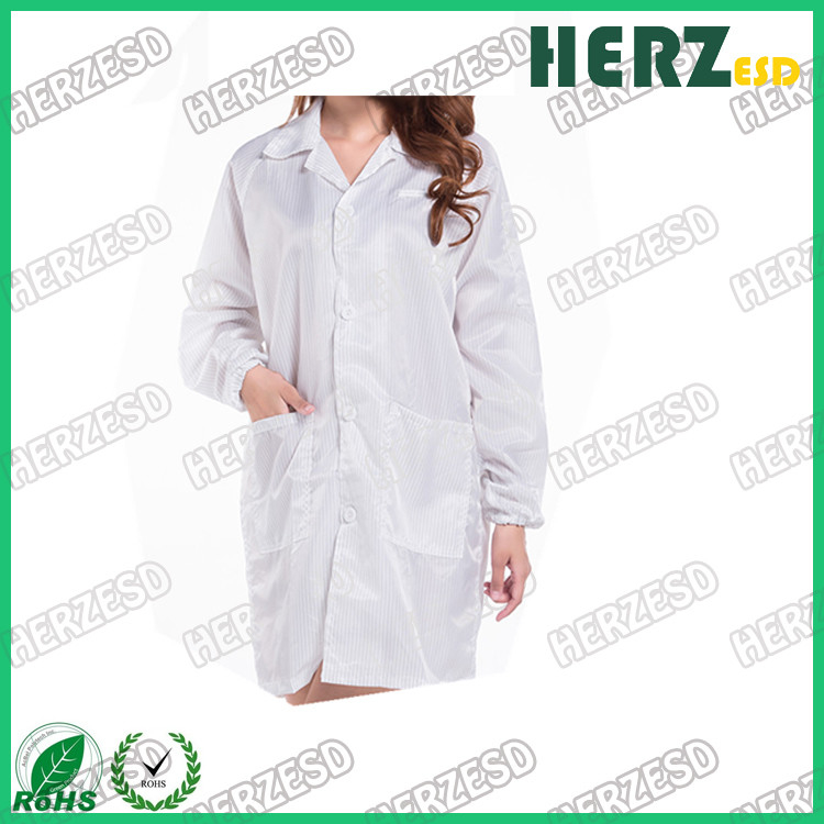 Cleanroom Garment Lab ESD Overall Uniform stofbestendige antistatische werkkleding