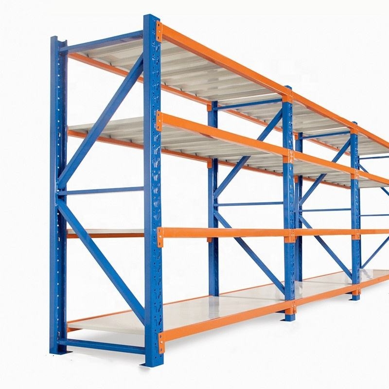 Zware industriële opslagplanken kunnen worden verstelbaar metalen plankenlaag platenplanken palletopslagplank