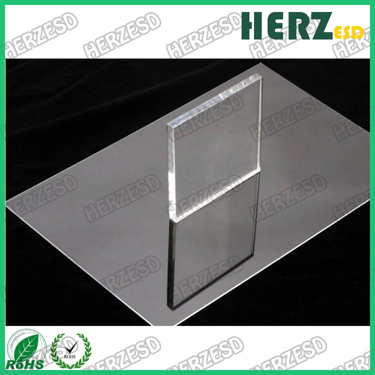 ESD Anti-statisch acrylplaat PMMA Plastic Board Clean Static Disspasive Plexi Glass Plate