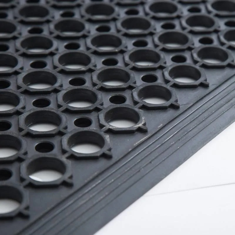 ESD Zwarte Anti Fatigue Mat Industriële Anti Fatigue Commerciële Fabriek Keuken vloermat