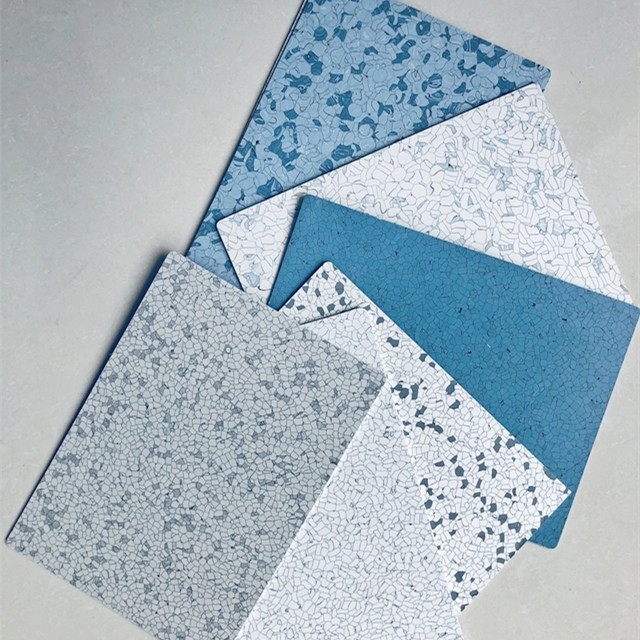 Leidende vinyltegel Antistatisch PVC-vloer ESD vloertegels ESD vinylvloerplaten