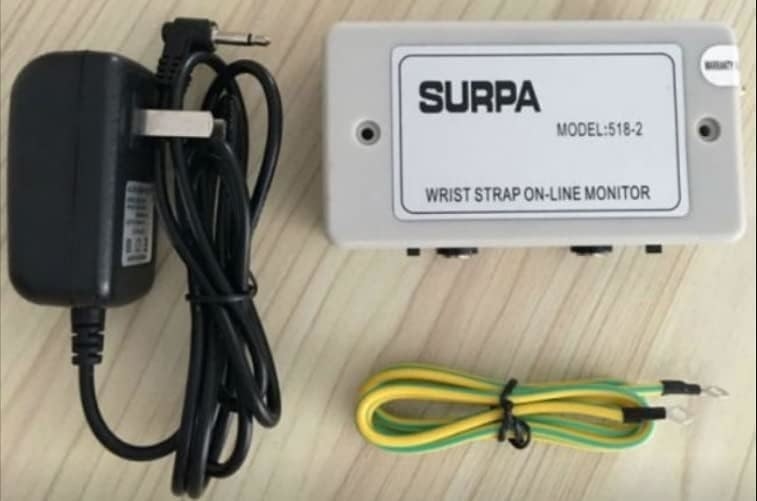 ESD SURPA 518-2 ESD polsbandtester / antistatische polsband online monitor