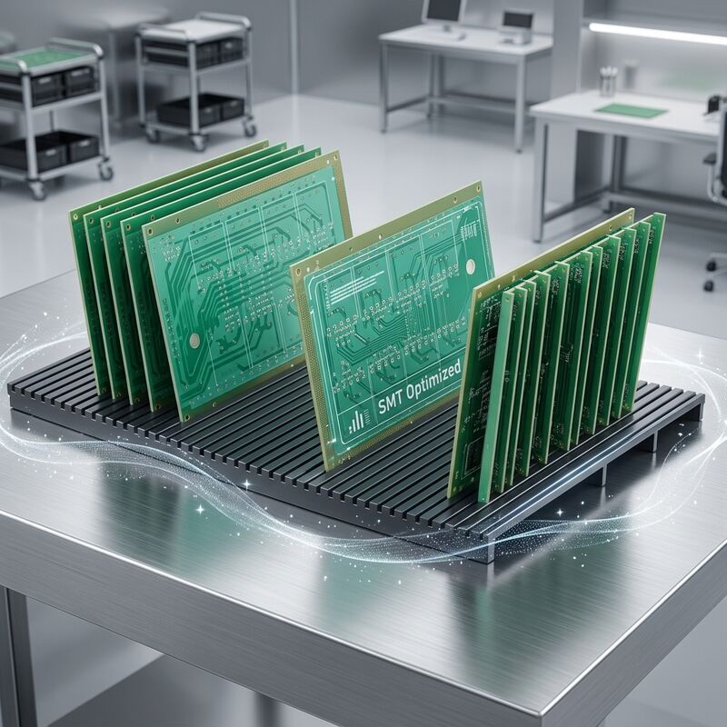 Zware Verstelbare ESD PCB Opslag Trolley voor Antistatische Printplaten