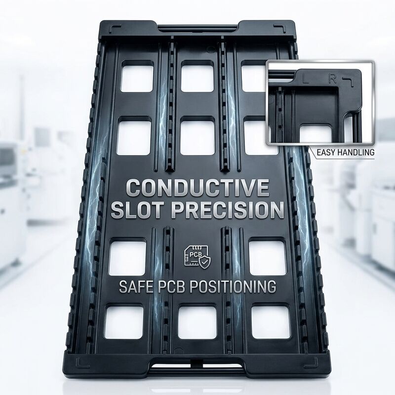 Roterende ESD Circulation PCB Rack Metal Frame voor opslag van SMT-circuitboards