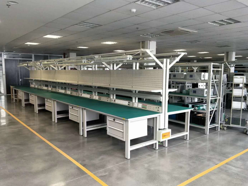 Montage Productielijn ESD Werkbank Industriële werkplaats Tafel