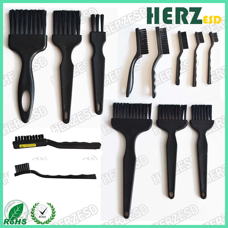 PP Material ESD Safe Cleaning Brush With Highly Conductive Hard / Soft Bristles